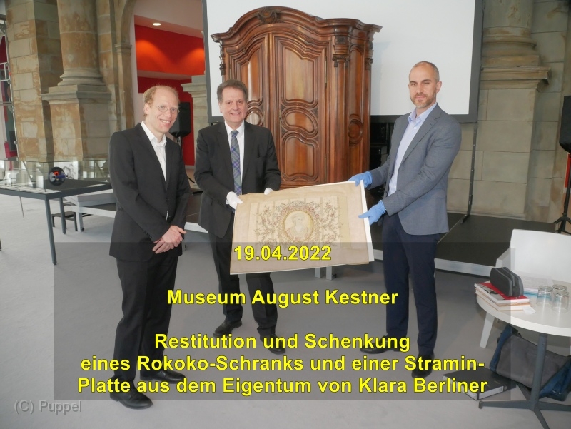 2022/20220419 Museum August Kestner Restitution Klara Berliner/index.html